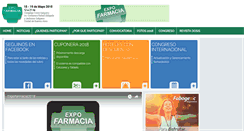 Desktop Screenshot of expofarmacia.com.ar